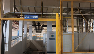 Brigade Komarla Heights Tower A: DG Installation completed. Exhaust Piping works are in progress as on March '25