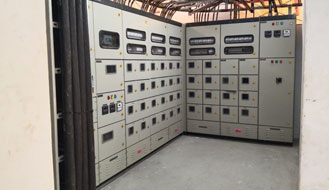 Brigade Komarla Heights Tower A: Electrical room panels installation works are completed as on March '25