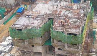 Komarla Heights Tower A : Milestone Release - On Casting of 4th Floor Slab as on November '22