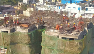 Komarla Heights Tower A : Milestone Release - On Casting of 8th Floor Slab as on January '23