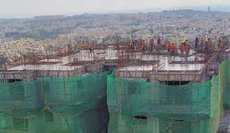 Brigade Komarla Heights Tower A : Milestone Release – On Casting of 16th Floor Slab as on May '23