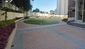 Brigade Komarla Heights Tower B : Common area progress as on December '24