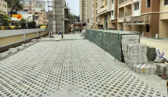Brigade Komarla Heights Tower B : Common area progress as on November '24