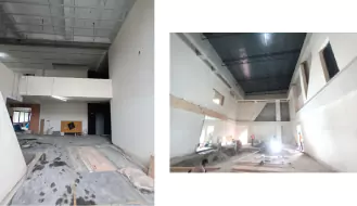 Brigade Komarla Heights Tower B : Club House Interior Works are in progress as on November '24