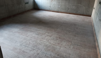Brigade Komarla Heights Tower B : Internal toilet dado and floor tiles works are in progress as on May '23